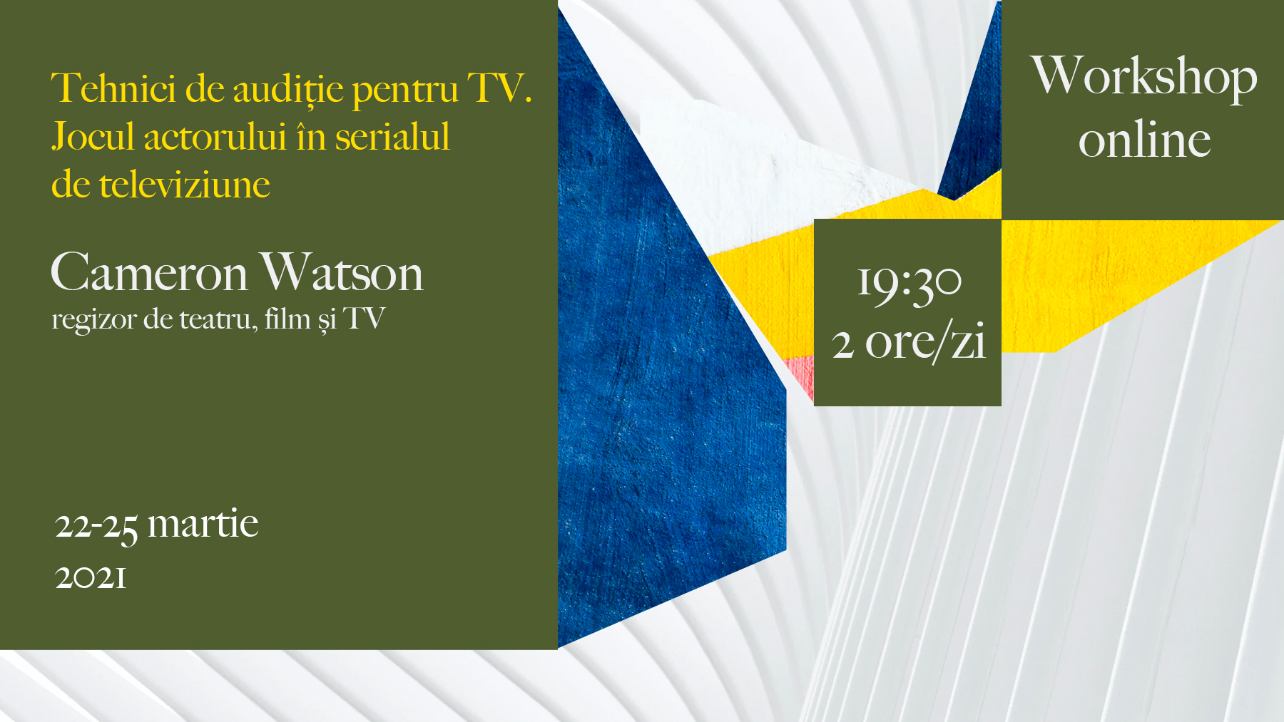 Workshop Cameron Watson