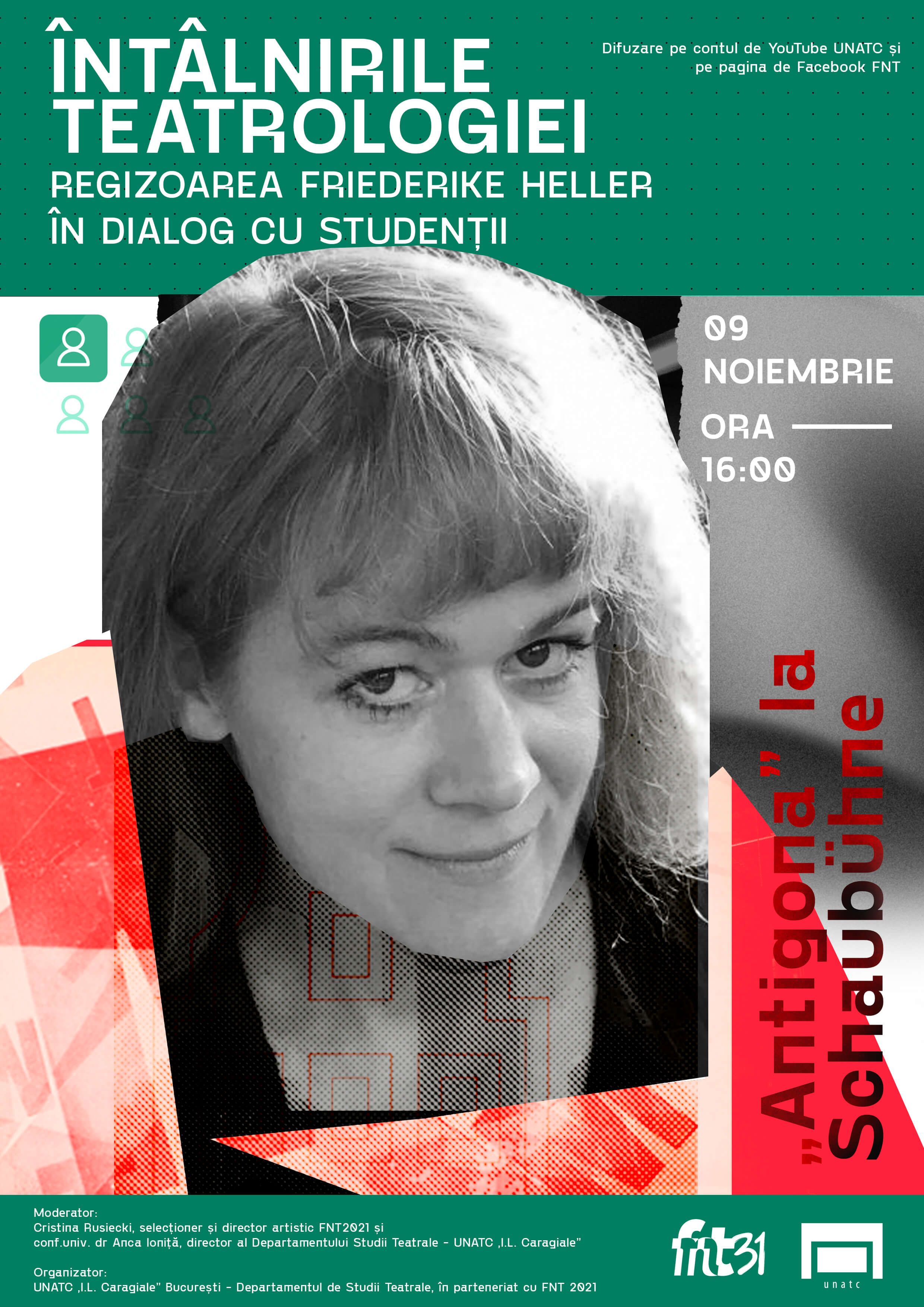 Întâlnirile Teatrologiei - Friederike Heller