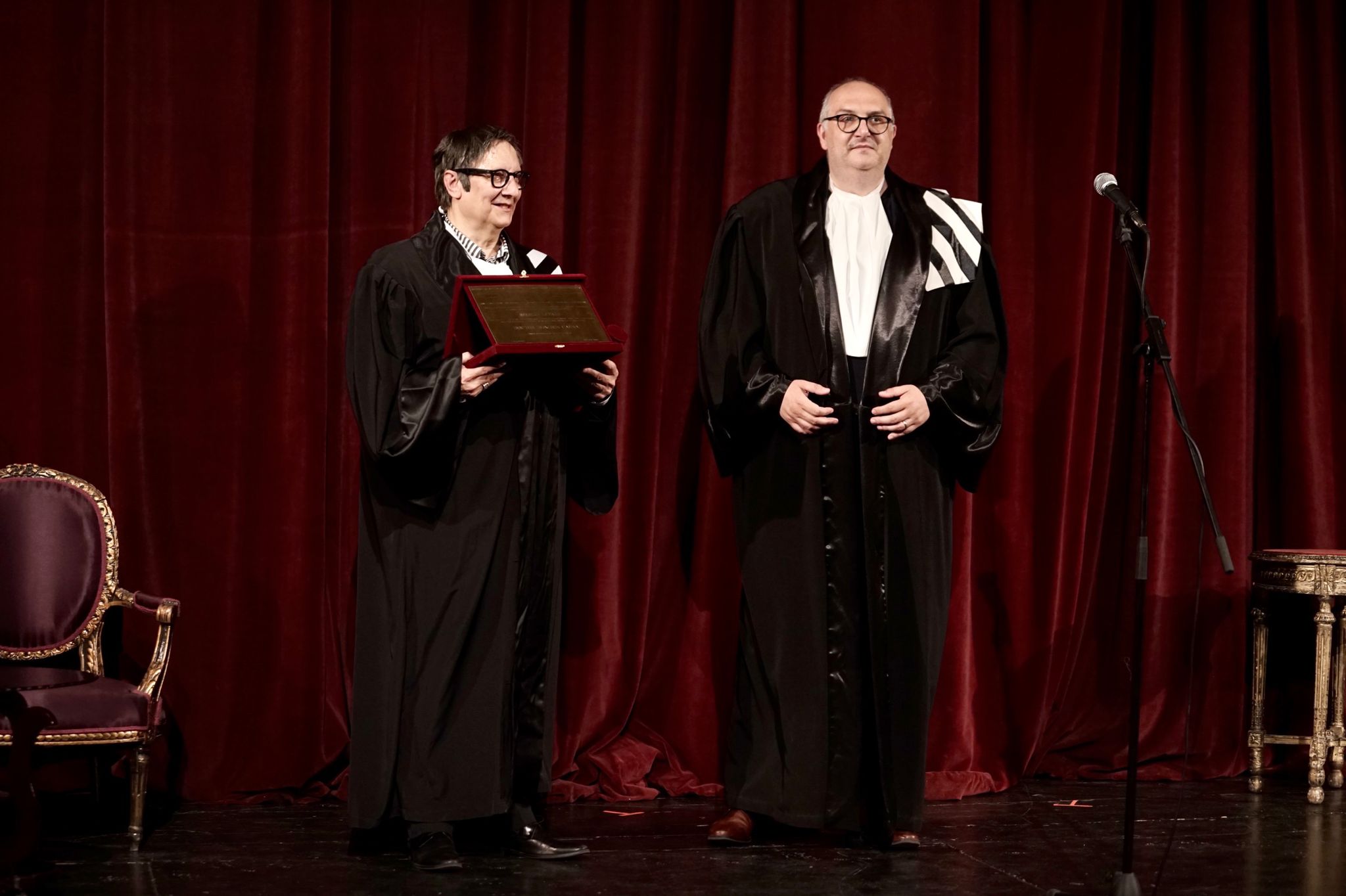 Laudatio Robert Lepage  by prof.univ.dr. Theodor-Cristian Popescu