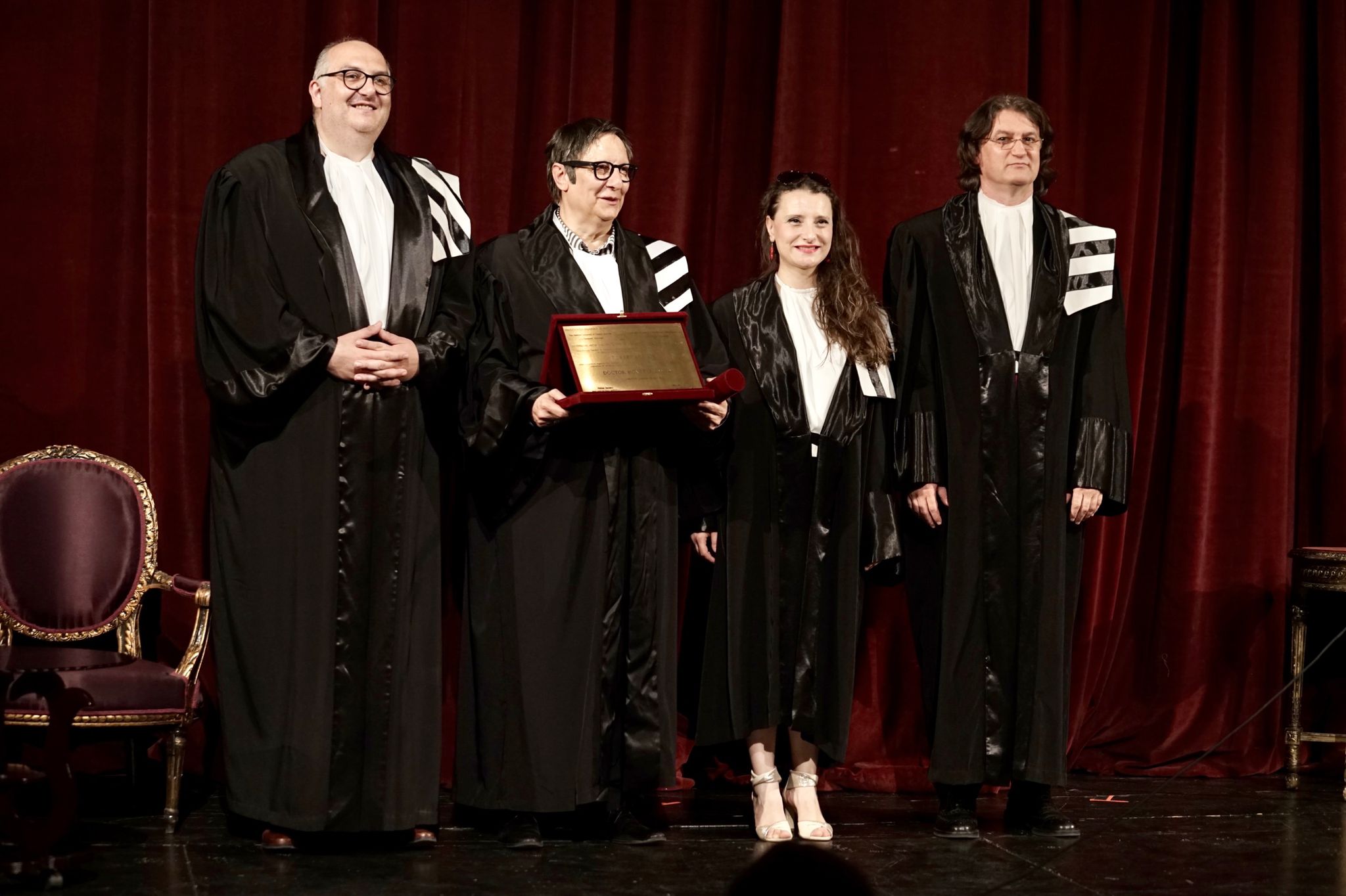Laudatio Robert Lepage  by prof.univ.dr. Theodor-Cristian Popescu