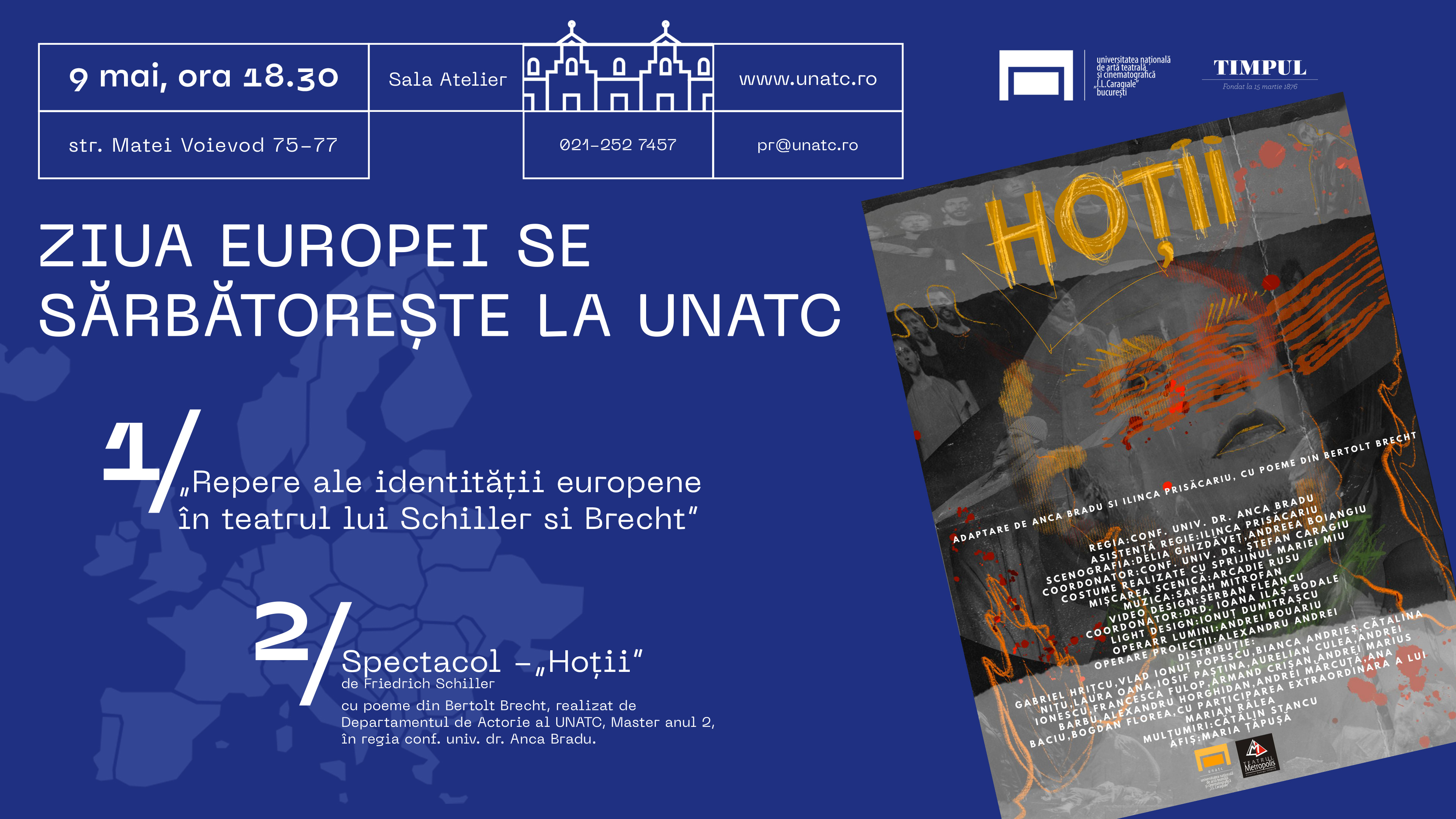 Ziua Europei se sărbătorește la UNATC