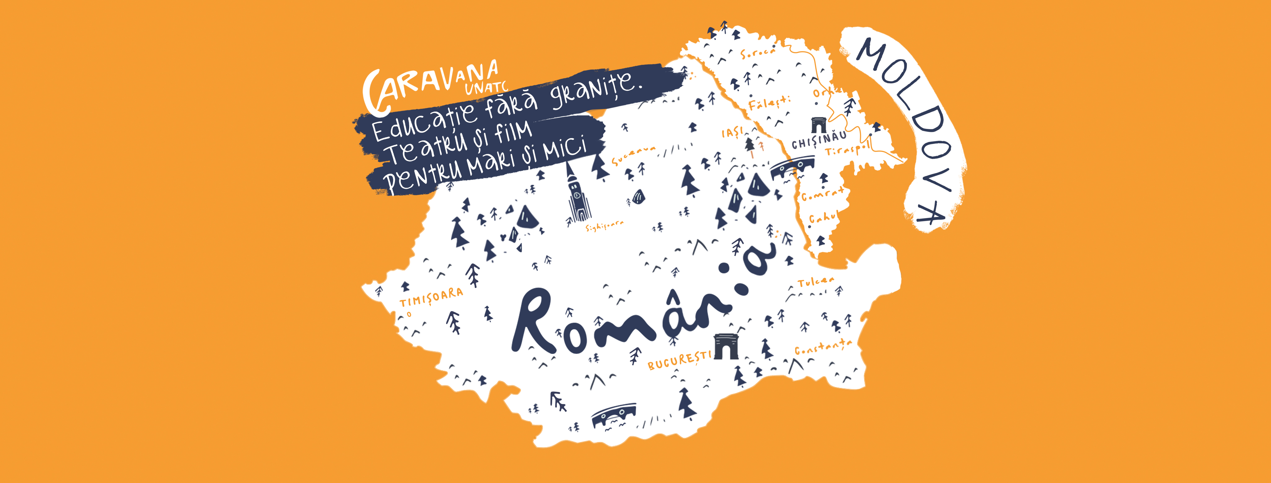 ”Educație fără granițe. Teatru și film pentru mari și mici” în Republica Moldova și România