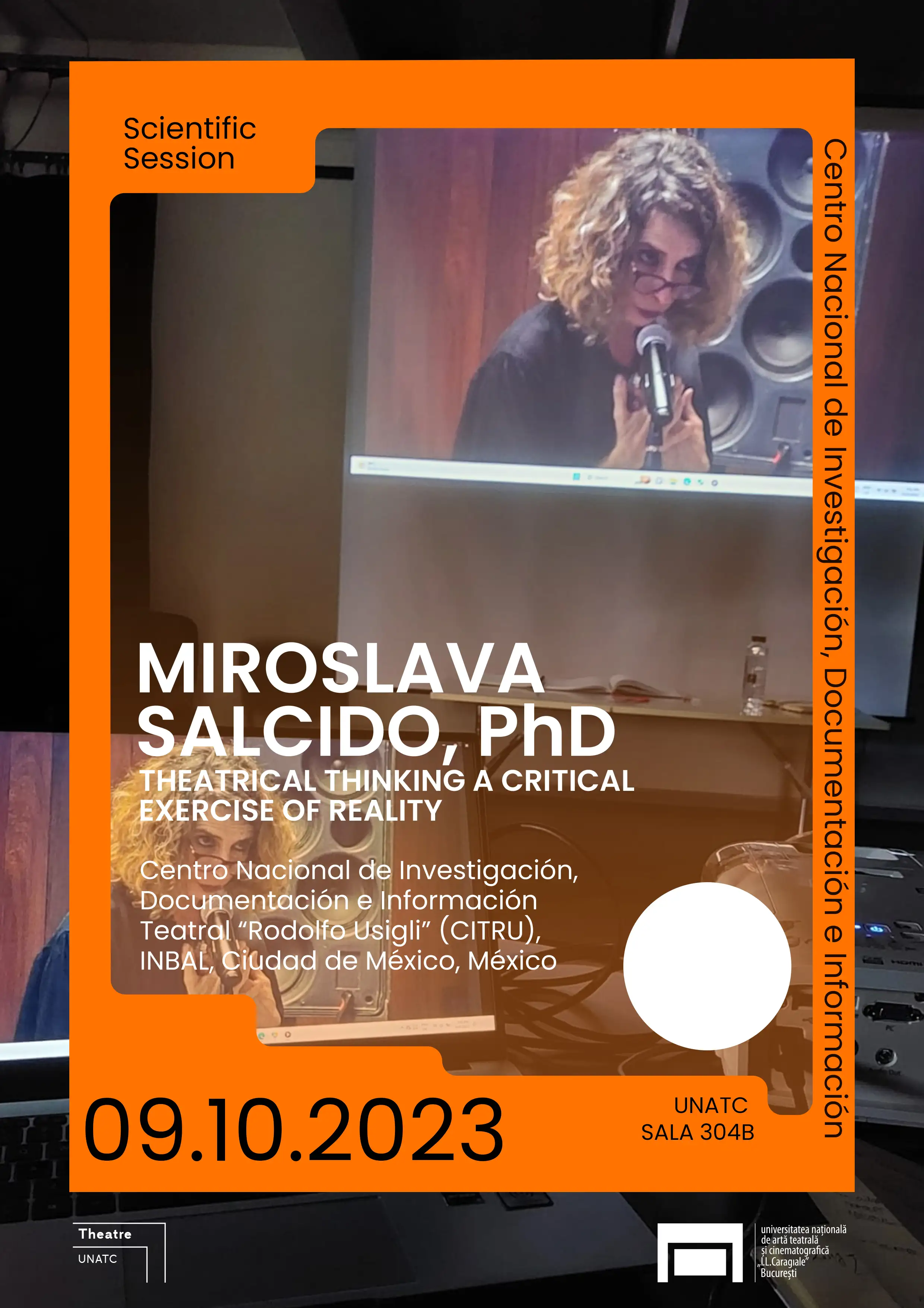 THEATRICAL THINKING A CRITICALEXERCISE OF REALITY MIROSLAVASALCIDO, PhD